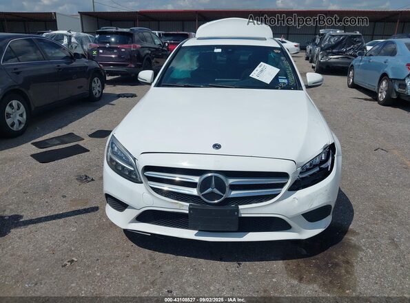 W1KWF8DB6MR632382 2021 MERCEDES-BENZ C White Dashboard view