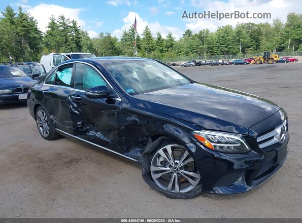 W1KWF8EB0LR578168 2020 MERCEDES-BENZ C-CLASS Black წინა ხედი