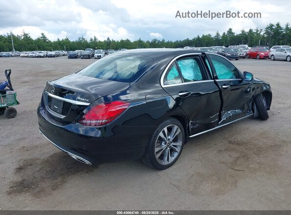 W1KWF8EB0LR578168 2020 MERCEDES-BENZ C-CLASS Black უკანა მარჯვენა