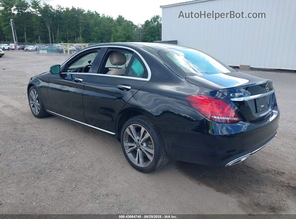 W1KWF8EB0LR578168 2020 MERCEDES-BENZ C-CLASS Black უკანა მარცხენა