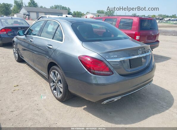 W1KWF8EB0MR609887 2021 MERCEDES-BENZ C-CLASS Gray უკანა მარცხენა