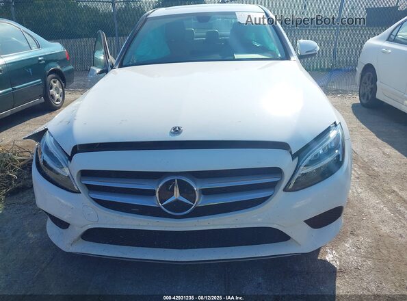 W1KWF8EB3LR581100 2020 MERCEDES-BENZ C White Instrument cluster view