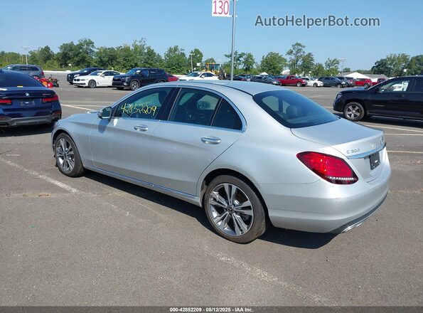 W1KWF8EB7MR650677 2021 MERCEDES-BENZ C Серебряный Задняя левая четверть