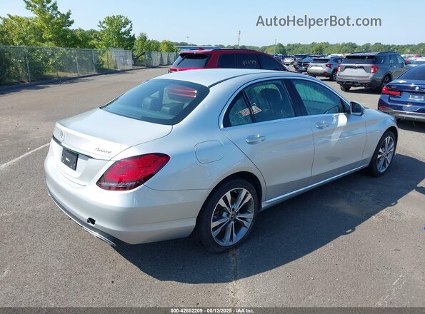 W1KWF8EB7MR650677 2021 MERCEDES-BENZ C Серебряный Задняя правая четверть