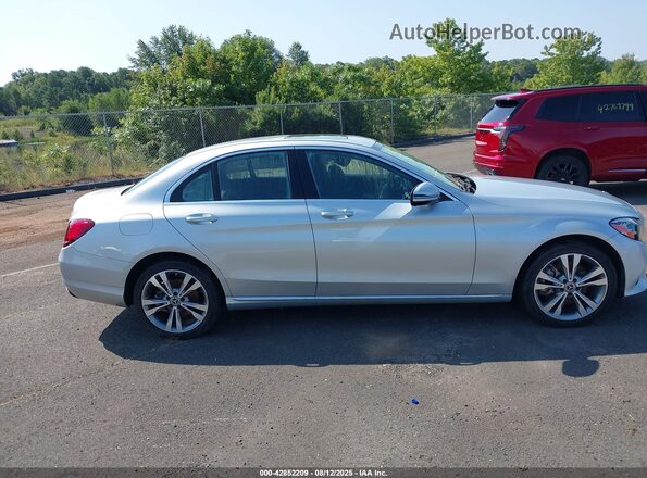 W1KWF8EB7MR650677 2021 MERCEDES-BENZ C Серебряный Вид задней части салона