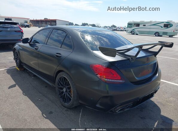 W1KWF8HB2LR603745 2020 MERCEDES-BENZ AMG C 63 Черный Задняя левая четверть