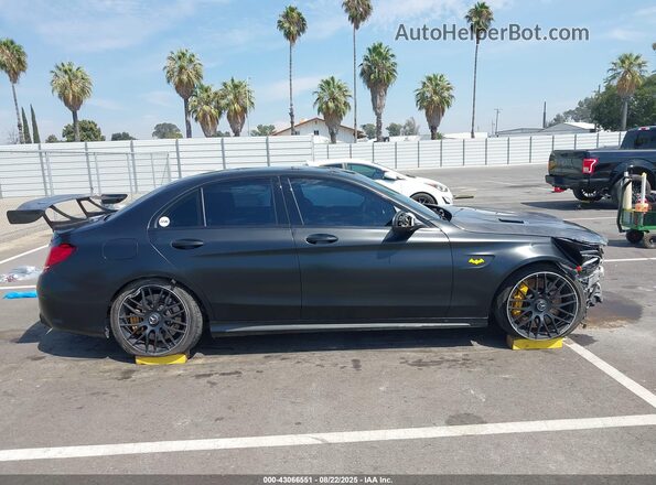 W1KWF8HB2LR603745 2020 MERCEDES-BENZ AMG C 63 Черный Вид задней части салона