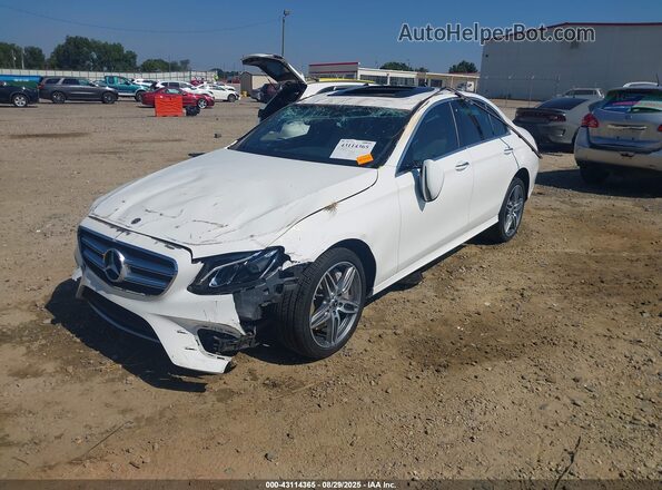 W1KZF8DB5LA826119 2020 MERCEDES-BENZ E-CLASS White Առջևի ձախ երեք քառորդ տեսարան
