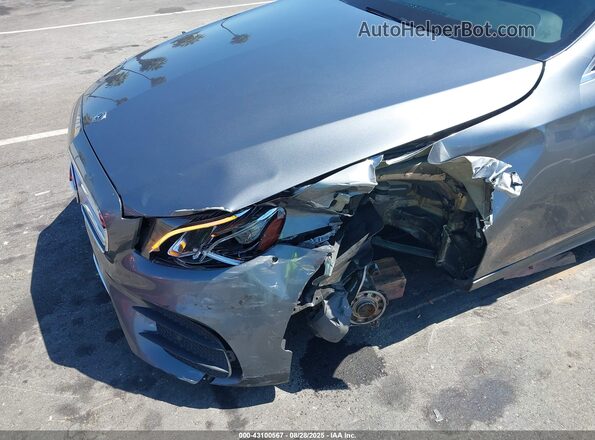 W1KZF8DB5LA831711 2020 MERCEDES-BENZ E-CLASS Gray Front view
