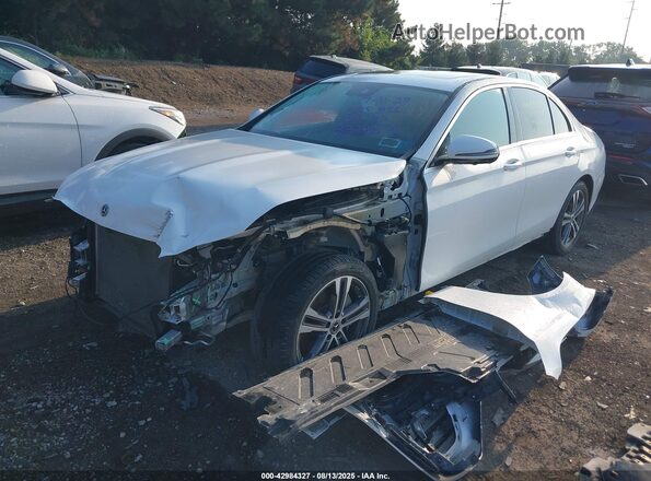 W1KZF8EB4MA892483 2021 MERCEDES-BENZ E-CLASS Белый Передняя левая четверть