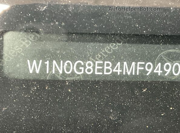 W1N0G8EB4MF949003 2021 MERCEDES-BENZ GLC-CLASS  