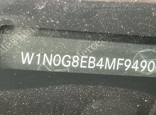 W1N0G8EB4MF949003 2021 MERCEDES-BENZ GLC-CLASS  
