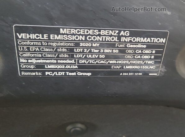 W1N0G8EB8LF853714 2020 MERCEDES-BENZ GLC 300 Black 