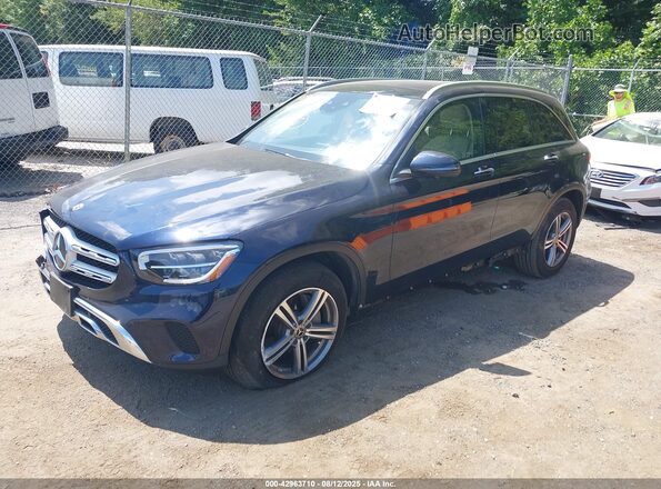 W1N0G8EB9MF878705 2021 MERCEDES-BENZ GLC 300 Black Передня ліва чверть