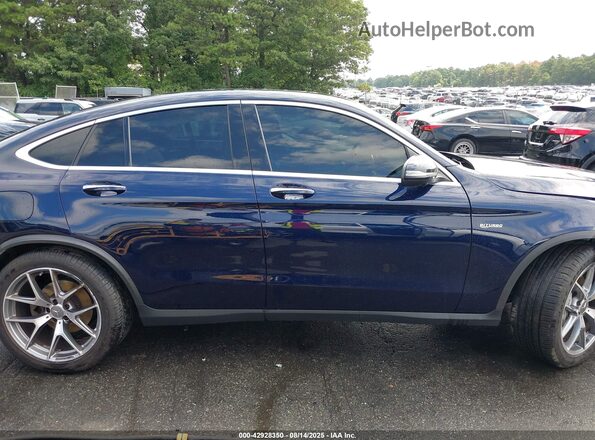 W1N0J6EB5NG022917 2022 MERCEDES-BENZ AMG GLC 43 Blue Вид задньої частини салону
