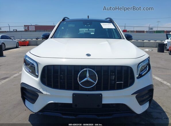 W1N4M5BBXPW289437 2023 MERCEDES-BENZ AMG GLB 35 White Vista del cuadro de instrumentos