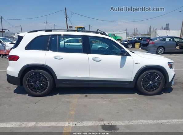 W1N4M5BBXPW289437 2023 MERCEDES-BENZ AMG GLB 35 White Vista interior trasera