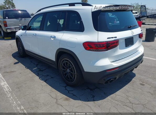 W1N4M5BBXPW289437 2023 MERCEDES-BENZ AMG GLB 35 White Trasero izquierdo