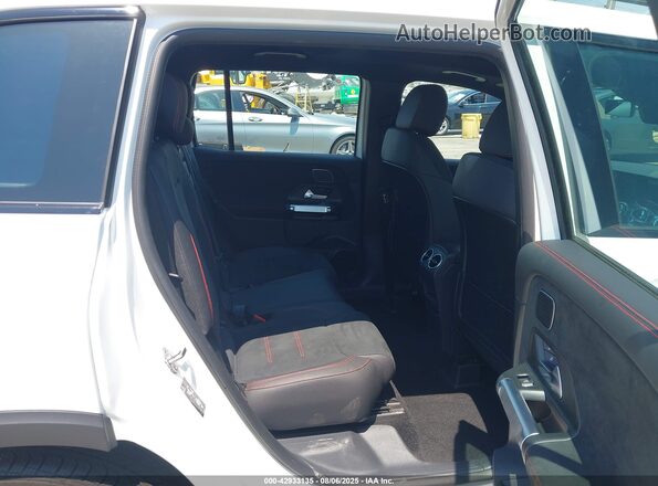 W1N4M5BBXPW289437 2023 MERCEDES-BENZ AMG GLB 35 White Vista de la etiqueta del VIN
