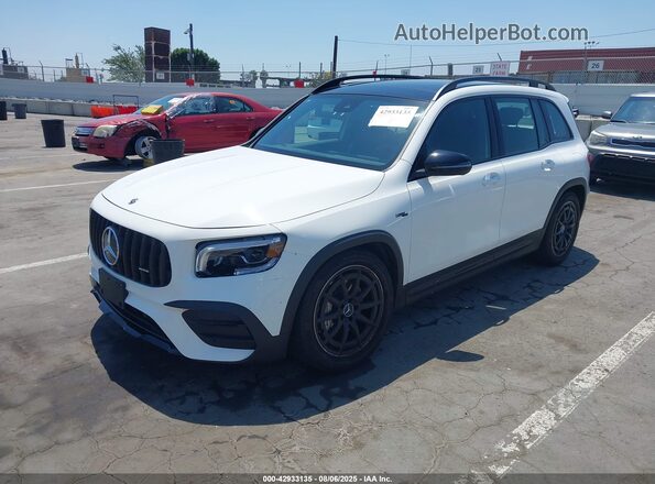 W1N4M5BBXPW289437 2023 MERCEDES-BENZ AMG GLB 35 White Vista tres cuartos delantera izquierda