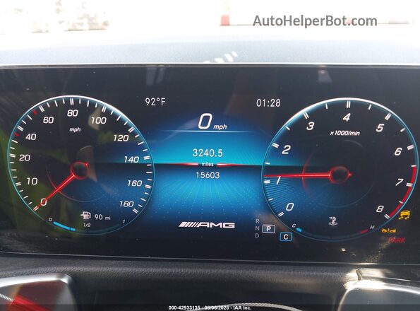 W1N4M5BBXPW289437 2023 MERCEDES-BENZ AMG GLB 35 White Vista de los asientos traseros