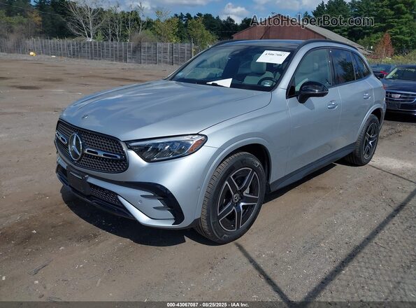 W1NKM4HB8SF365710 2025 MERCEDES-BENZ GLC 300 Silver წინა მარცხენა ხედი სამი მეოთხედიდან