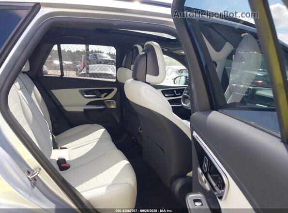 W1NKM4HB8SF365710 2025 MERCEDES-BENZ GLC 300 Silver VIN კოდის სტიკერის ხედი