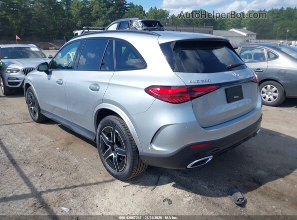 W1NKM4HB8SF365710 2025 MERCEDES-BENZ GLC 300 Silver უკანა მარცხენა