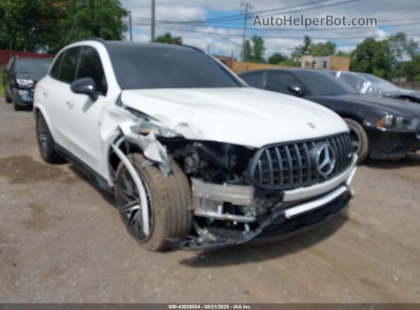 W1NKM8HBXSF357700 2025 MERCEDES-BENZ AMG GLC 43 White Դիմացի տեսք