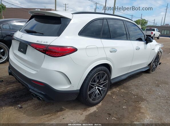 W1NKM8HBXSF357700 2025 MERCEDES-BENZ AMG GLC 43 White Հետևի աջ