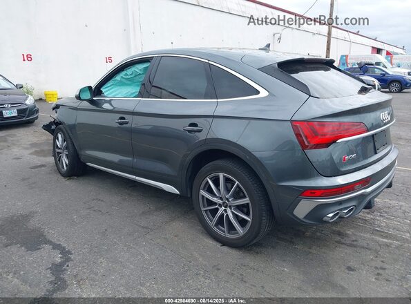 WA114AFY3N2099236 2022 AUDI SQ5 Серый Задняя левая четверть