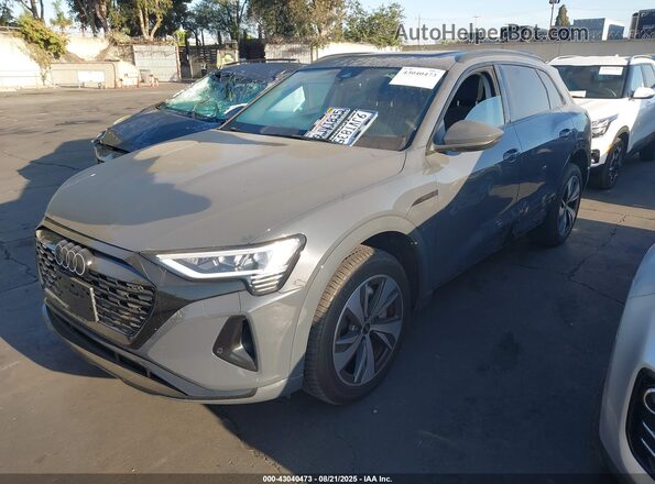 WA14AAGE4RB035237 2024 AUDI Q8 E-TRON Серый Передняя левая четверть