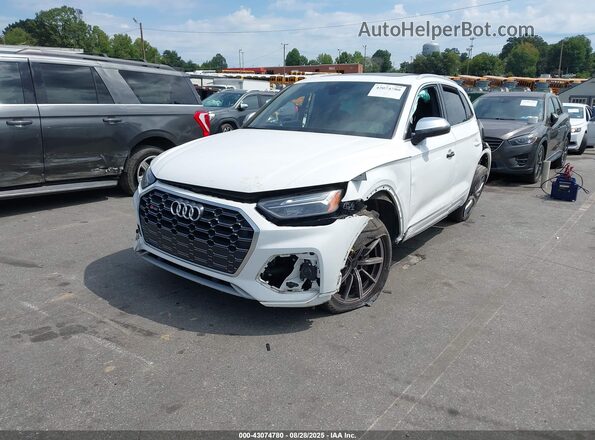 WA1A4AFY8N2036858 2022 AUDI SQ5 White Передня ліва чверть