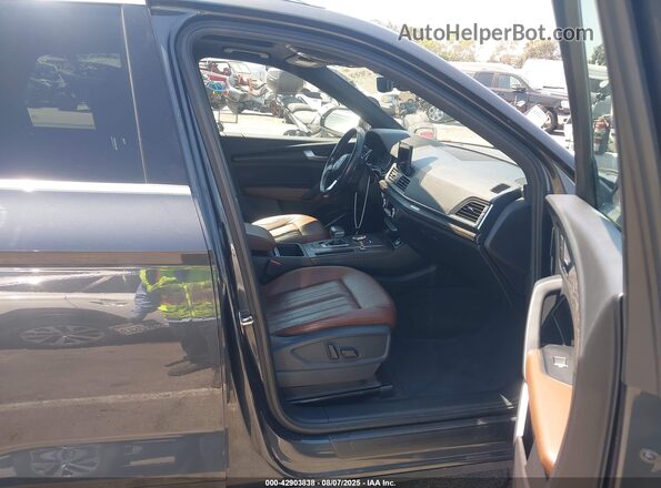 WA1ANAFY8L2046610 2020 AUDI Q5 Black წინა სალონის ხედი