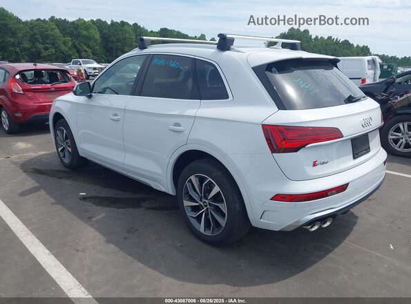 WA1B4AFY2M2022134 2021 AUDI SQ5 White Tył lewy