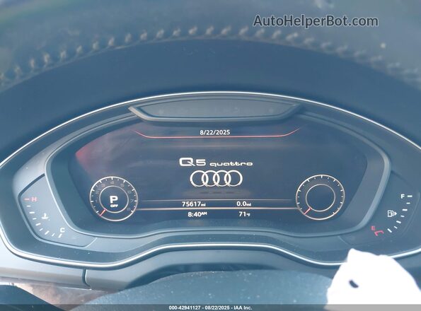 WA1BNAFY5L2071632 2020 AUDI Q5 Gray Widok tylnych siedzeń