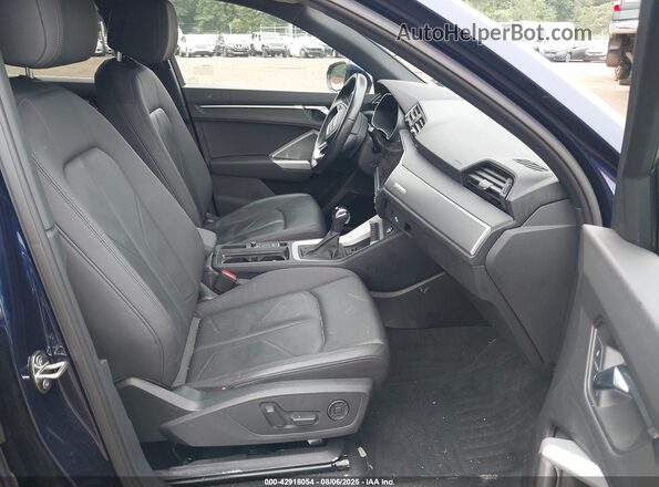WA1BUCF39M1070865 2021 AUDI Q3 Dark Blue Вид салона спереди