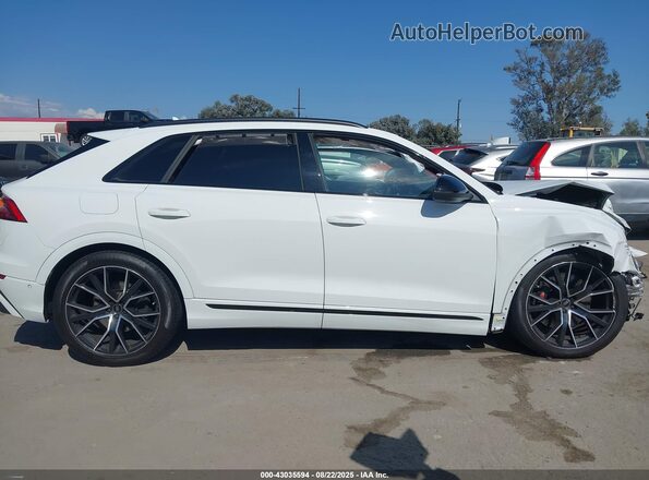 WA1CWBF17MD030385 2021 AUDI SQ8 White ხელსაწყოთა პანელის ხედი