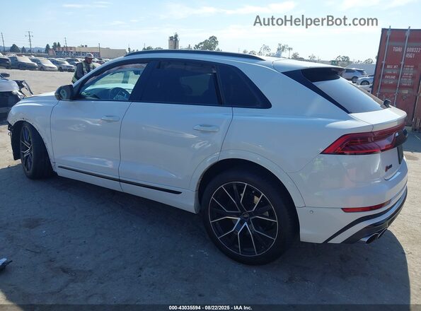 WA1CWBF17MD030385 2021 AUDI SQ8 White უკანა მარცხენა