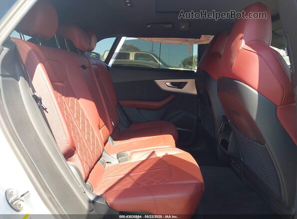 WA1CWBF17MD030385 2021 AUDI SQ8 White VIN კოდის სტიკერის ხედი