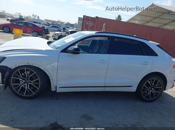 WA1CWBF17MD030385 2021 AUDI SQ8 White უკანა სალონის ხედი