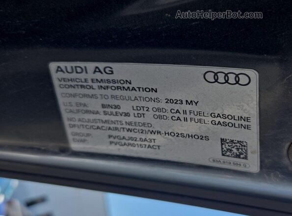 WA1DECF34P1078320 2023 AUDI Q3  