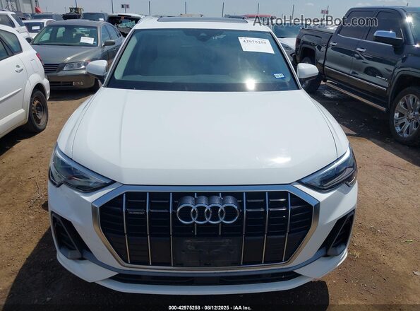 WA1DECF35M1050229 2021 AUDI Q3 White Вид щитка приладів