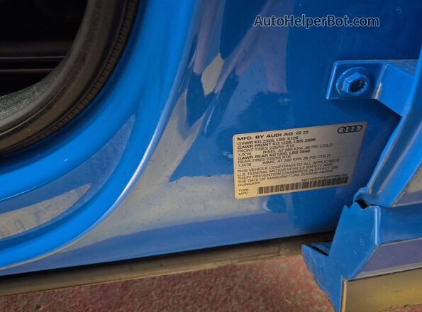WA1DECF3XP1106153 2023 AUDI Q3  Trasero derecho