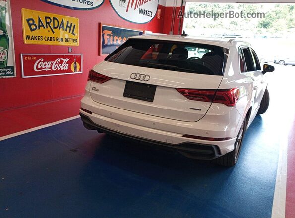 WA1DECF3XP1113121 2023 AUDI Q3  VIN კოდის სტიკერის ხედი