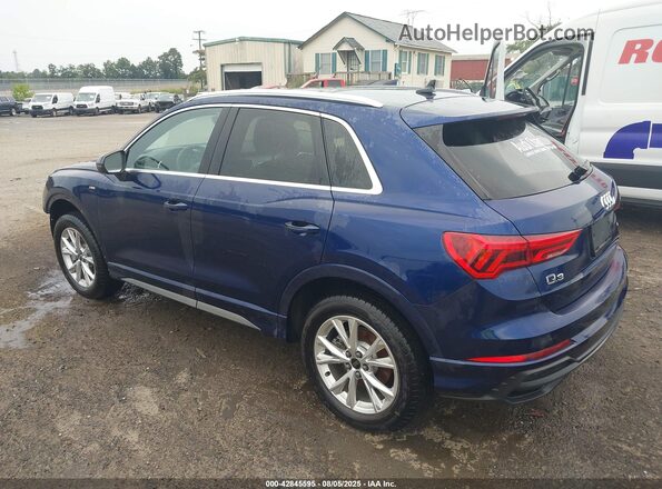 WA1EECF31S1009307 2025 AUDI Q3 Blue Tył lewy