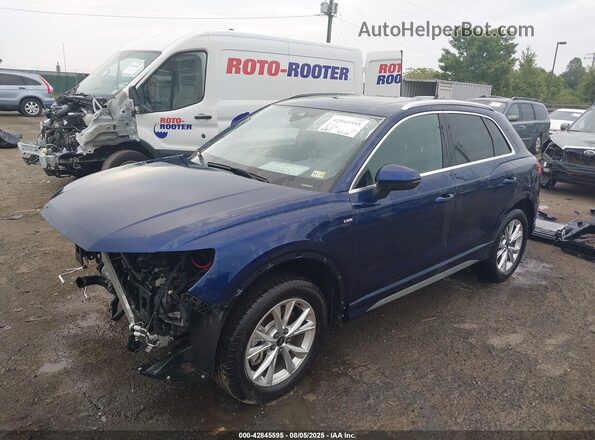WA1EECF31S1009307 2025 AUDI Q3 Blue Przód lewy