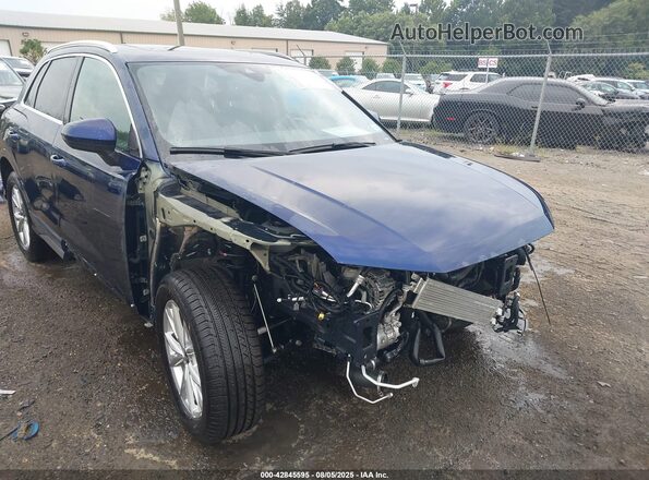 WA1EECF31S1009307 2025 AUDI Q3 Blue Widok z przodu