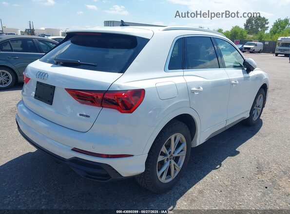 WA1EECF32M1073598 2021 AUDI Q3 White უკანა მარჯვენა