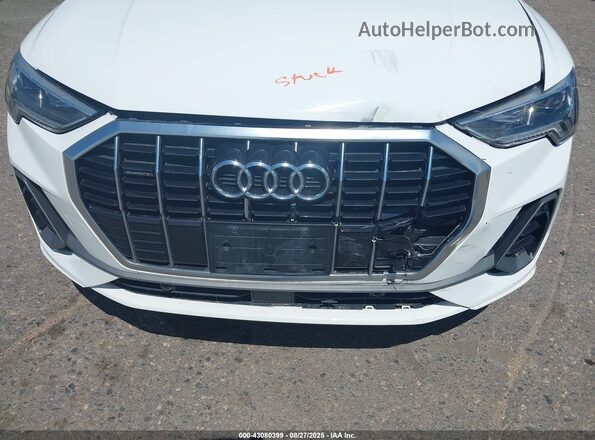 WA1EECF32M1073598 2021 AUDI Q3 White წინა ხედი